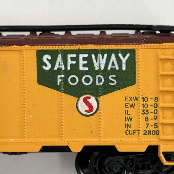 Atlas Safeway Foods Box Car NADX 6499 CE COMPARTMENTIZER EQUIPPED TLCX (2) Box N - Picture 4 of 13